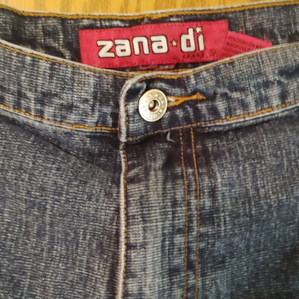 Zana Di Blue Jean Shorts Classic Design - Picture 2 of 4